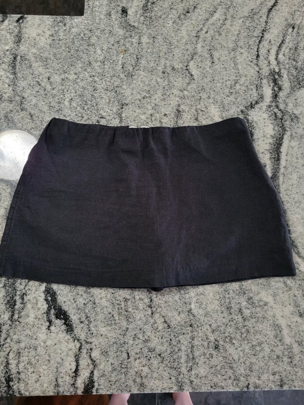 Linen Mini Skort